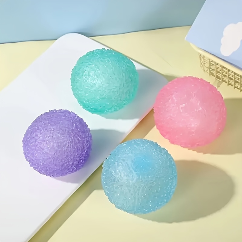 Soft Squeeze Ball, Soft Gel Round Ball, Ice Grass Ball, Office Squeeze Toy, Press Slow Rebound