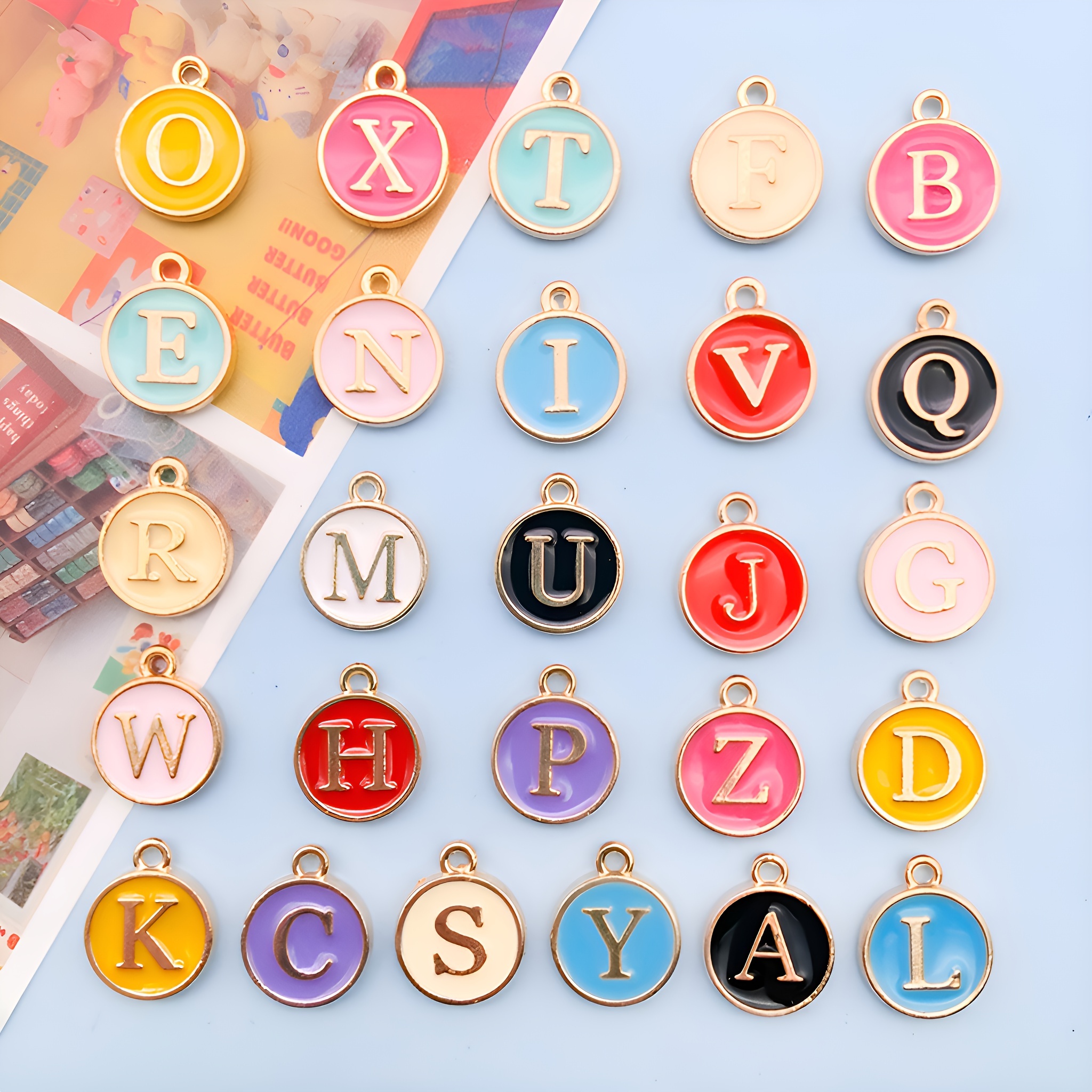 

26pcs Set - Pendants For Making, For Necklaces, Bracelets &