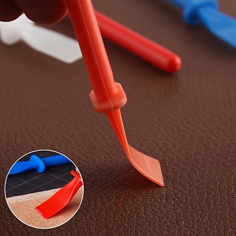 Glue Spreaders, Polypropylene Glue Smear Sticks Applicator, Painting Scrapers For Handmade DIY Art Leather Craft Tool