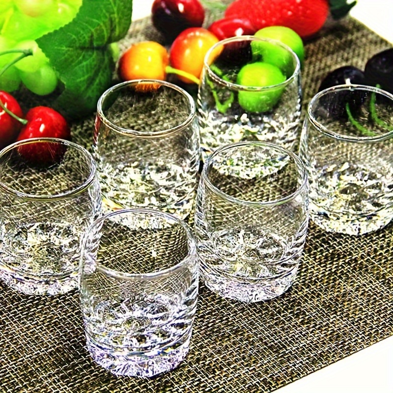 

6pcs Shot Set - Bottom, Double-mouthed Design For Perfect Drinks & -, Reusable, Ideal For Home Bar & Parties