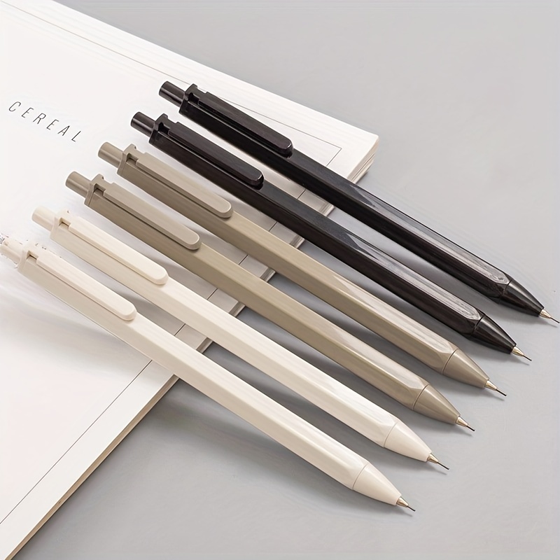 

By The Way Mechanical Pencil Set: Smooth And Unbroken Core, 0.5mm, 0.7mm, 14.1cm/5.55in, 7/10 Pencils, Suitable For Students, Artists, And Engineers
