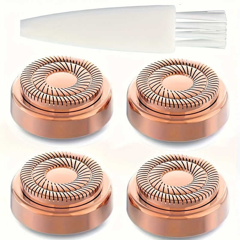 TEMU 4 6 8pcs Facial Hair Removal Replacement Heads, Refill For Replacement For Hair Removal Gen 1