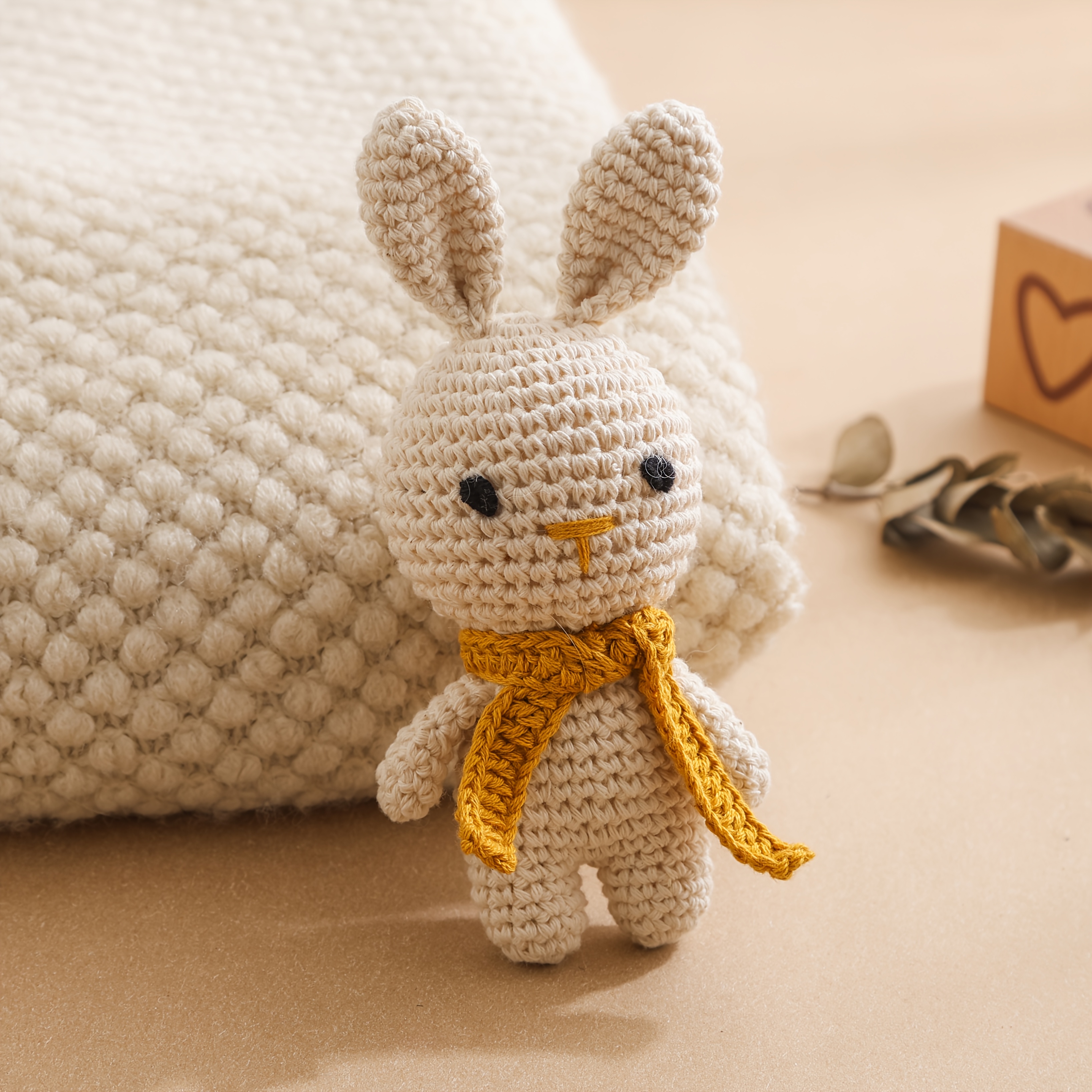 crochet keychain sold on Temu United States