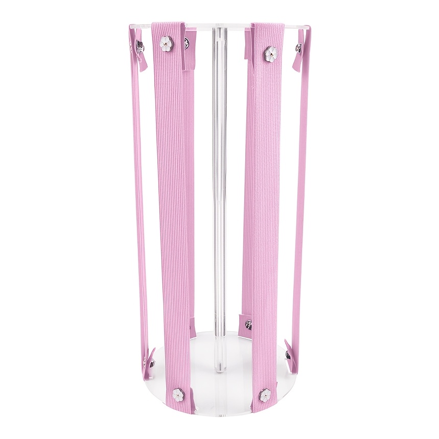 TEMU 1pc Acrylic Transparent Hair Additions Storage Rack, Desktop Hairpin Bow Storage Rack For Desktop Storage And Decoration Rack, Jewelry Towers