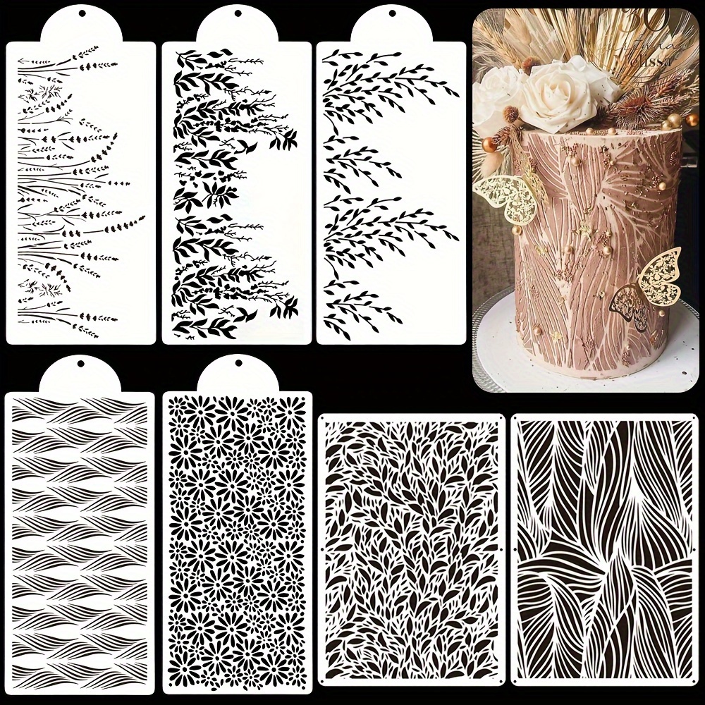 cake decorating stencils sold on Temu United States