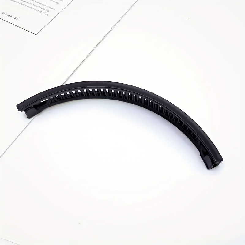 1pc 3pcs womens large banana hair clips retro non slip double tooth clips wave hairpins for thick long curly hair secure hold coffee black christmas gift vintage style durable holiday accessories Product details 0