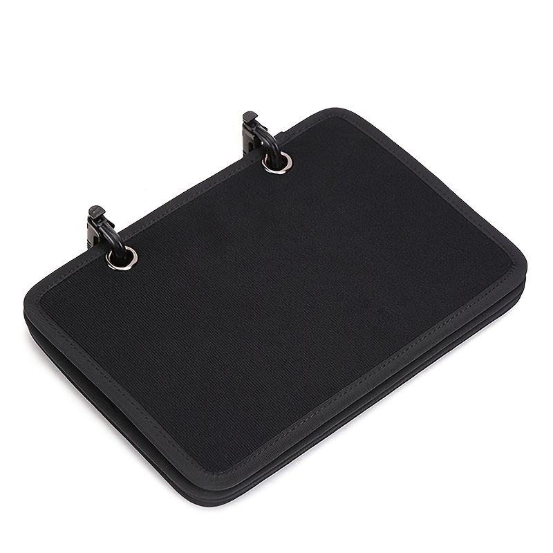 4pcs/ Patch Display Board Removable D Ring Page Patch Organizer Cloth Badge Storage Cloth