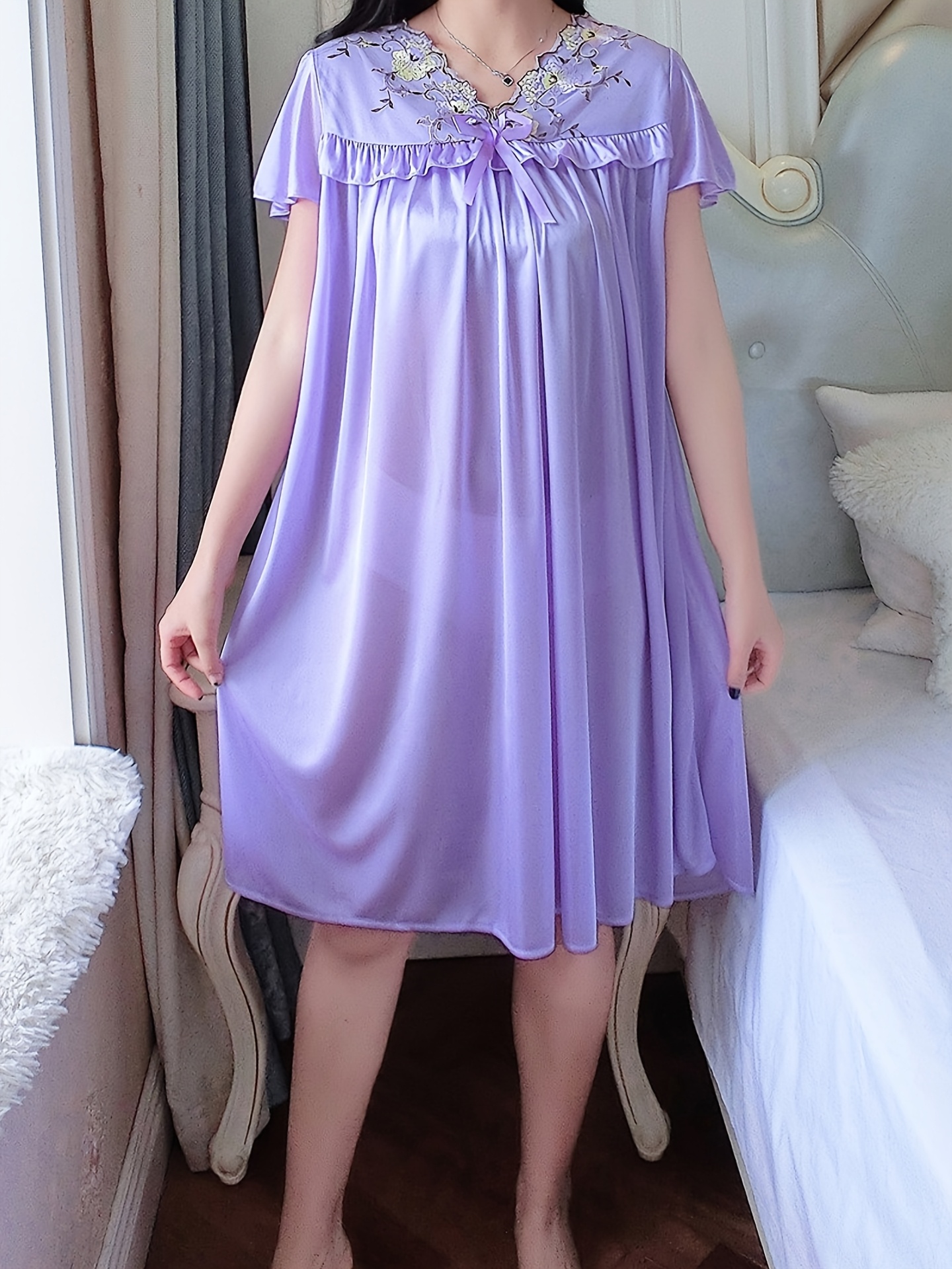 strapless open back dress Hypnotic Purple Evening Dress| Latest Evening Dresses L / Purple / Lace main image 0