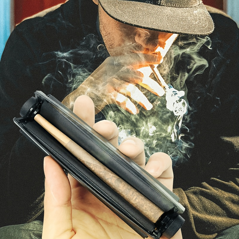homemade cigarette rolling machine A 1pc Black Manual Cigarette Rolling Machine: Portable and Requiring No  Power Supply, This Quick-rolling Device Is Ideal for Outdoor Activities,  Travel, Camping, Parties, Social * and Everyday