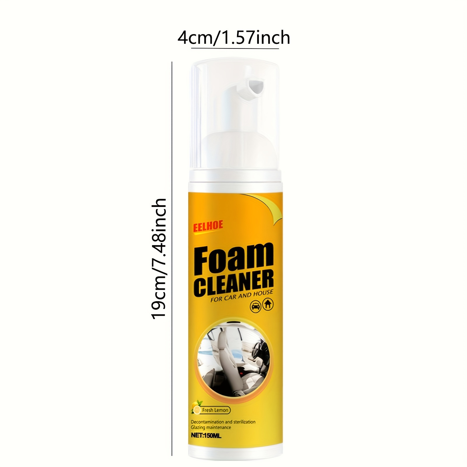 Multifunctional car foam cleaner  Cleaning car interior, Cleaners
