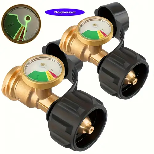 propane tank liquid level indicator gas tank universal qcc1 inflation connector conversion head gauge