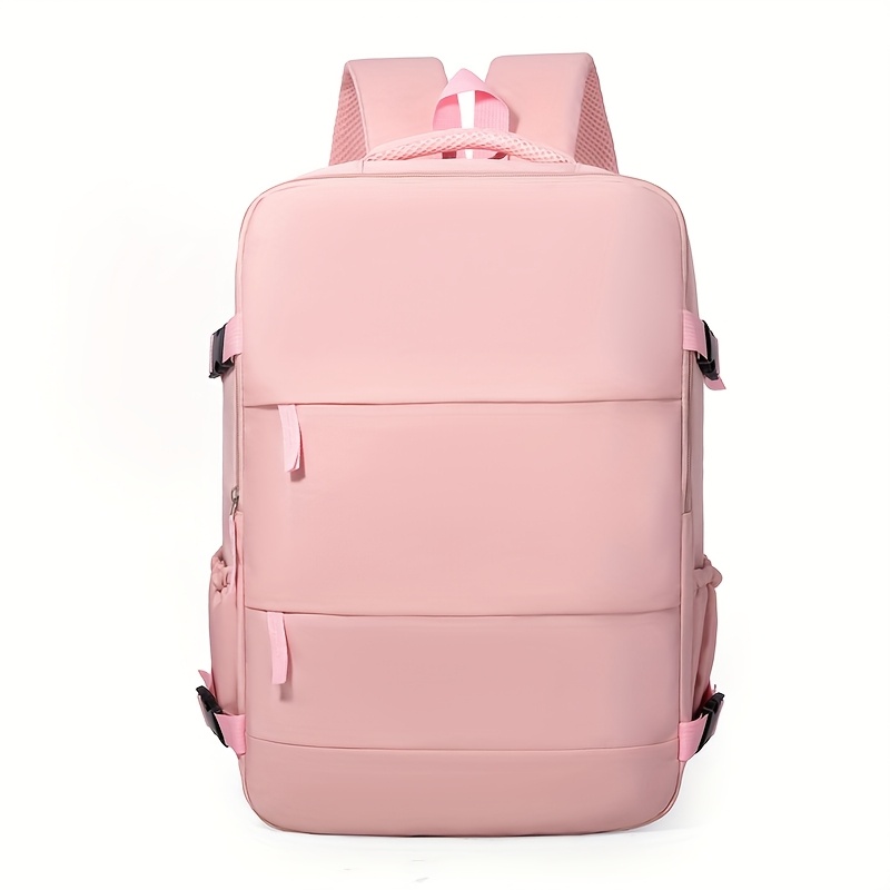 TEMU Unisex Multi-pocket Travel Backpack With 180Â° Open Main Compartment & Shoe Storage - Large Capacity Durable Commuter Backpack For School,
