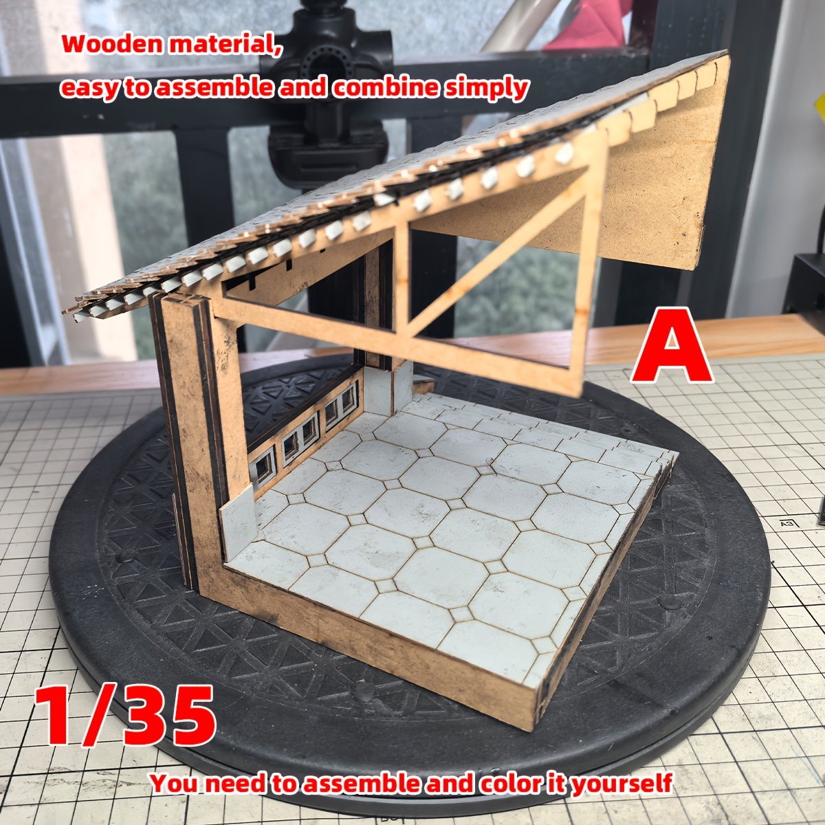 Assembly Architectural Model Sand Table Pavilion Kit
