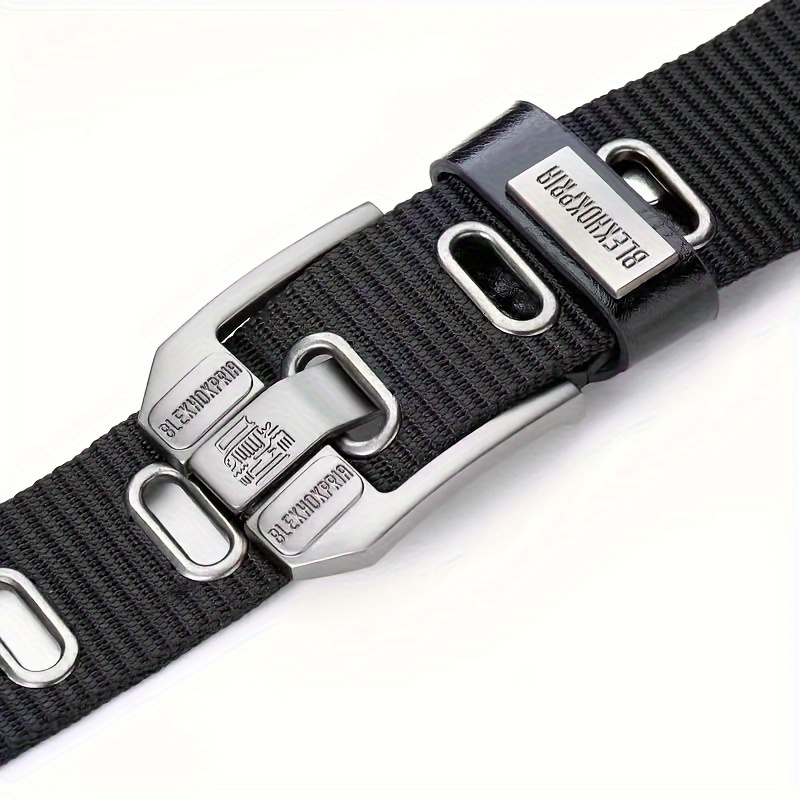 Y2K Tactical Canvas Work Belt for Men