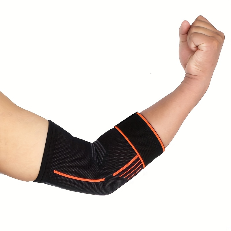 1pc Elastic Adjustable Elbow Wrap Breathable Lightweight Daily Use