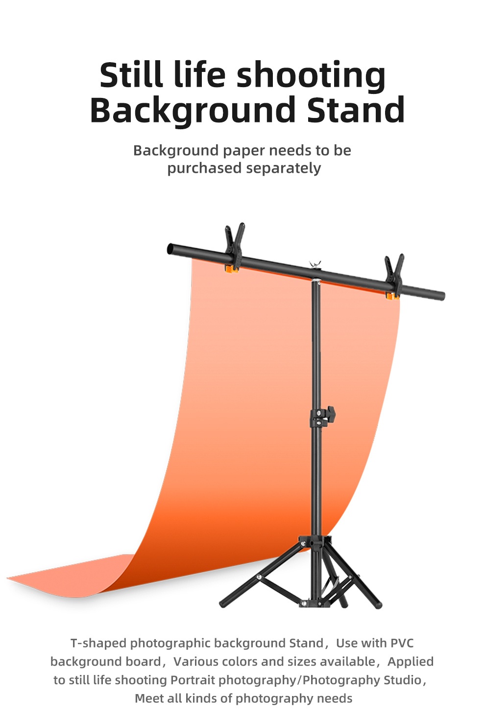 backdrop stand adjustable height ranging 42 - Temu Mauritius