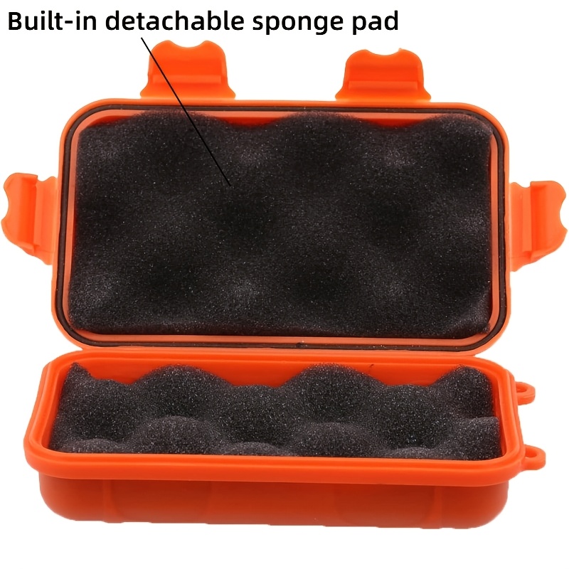 4pcs Portable Tool Storage Case with Removable Cushion Liner