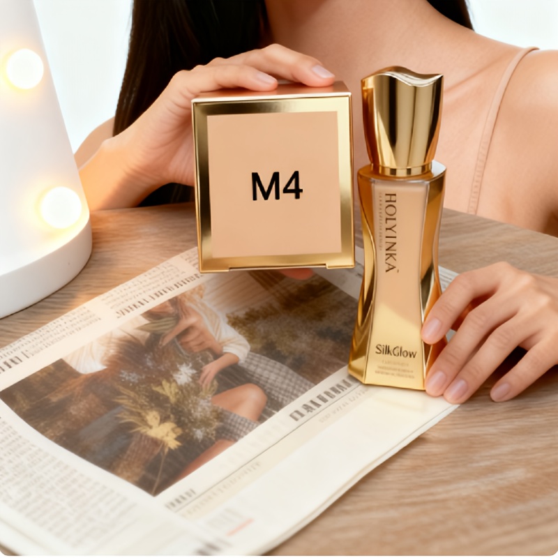 TEMU Foundation Can Cover And Dark Spots. It Has A Long-lasting Effect. Gene Formula Is Suitable For Tones. Options, Natural Makeup Effect, Portable And Convenient