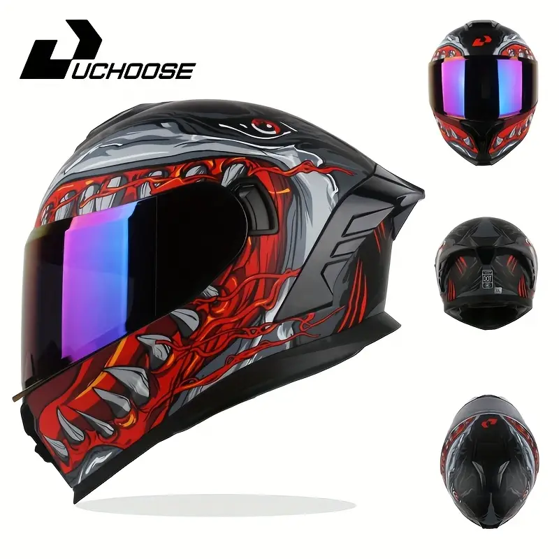 818 motorcycle helmet Saddlemen Fairing Product Features KT-818 DOT Racing Helmets for