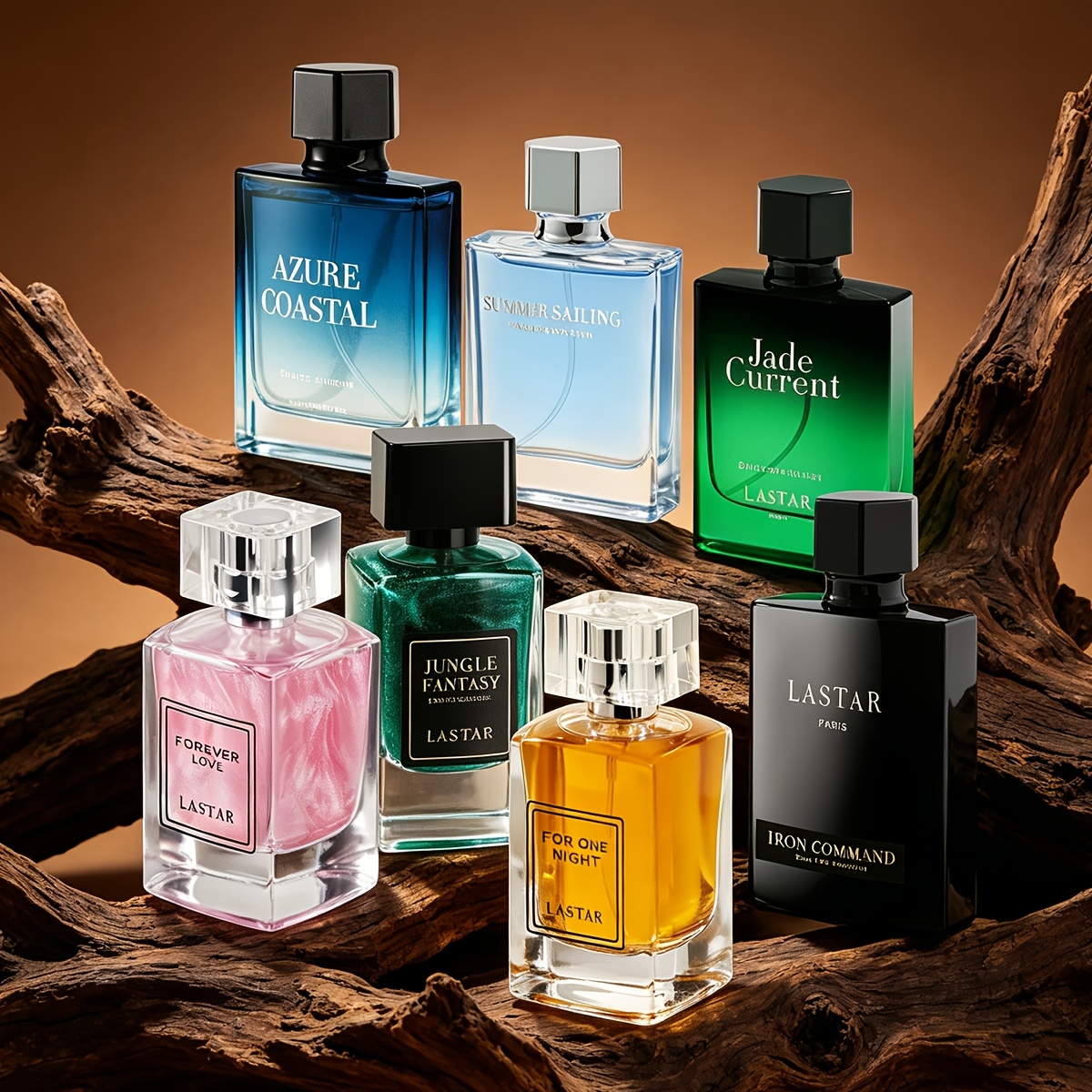 Image of Men's Eau De Parfum Gift Box, 1 Bottle, 1.69 Fl Oz. Multiple Fragrance Types ; Each Gift Box Contains 1 Random Bottle. Fragrance Notes Vanilla, Cedar, Amber, Sandalwood