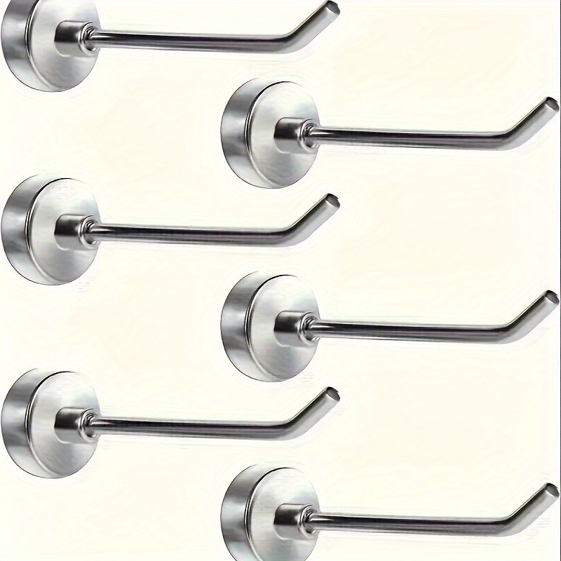 

2-pack/6-pack Of Powerful Magnetic Hooks - , Wall-mounted, Heavy-duty Metal Hooks, Suitable For Refrigerators, Grills, Kitchens, And