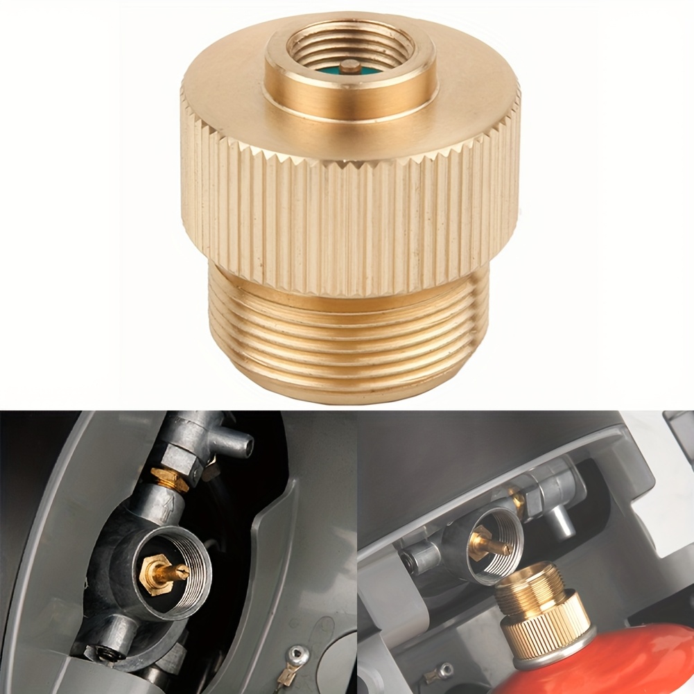 TEMU Adapter Valve From 1 20 Unf To 716 28unf For Camping Stoves, Practical And