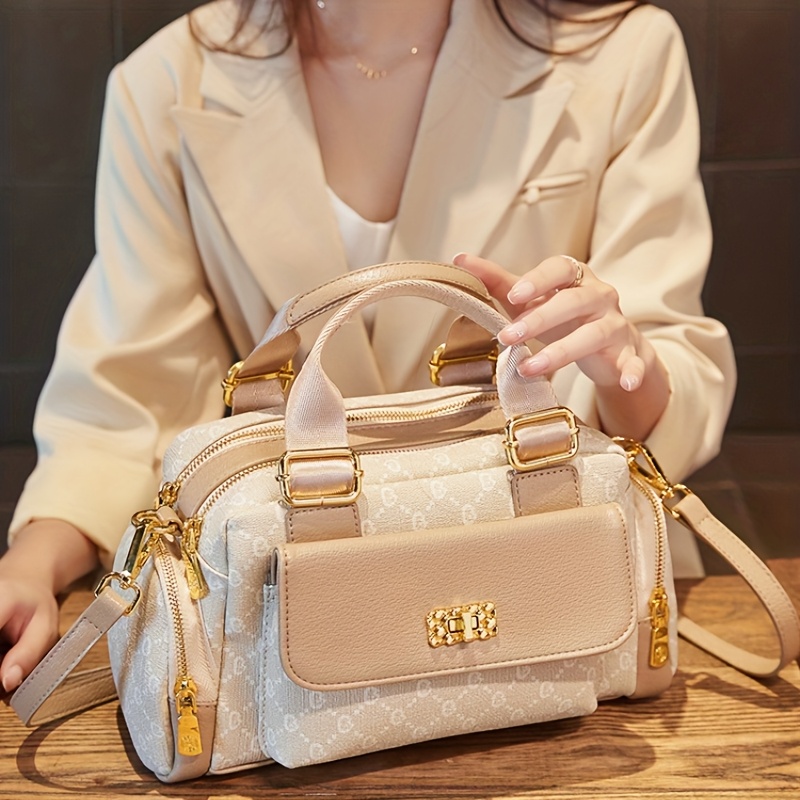 Apricot Zipper Pouch