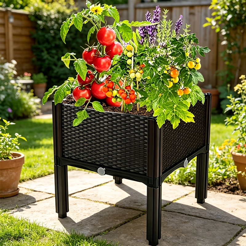 plastic raised garden bed sold on Temu United States