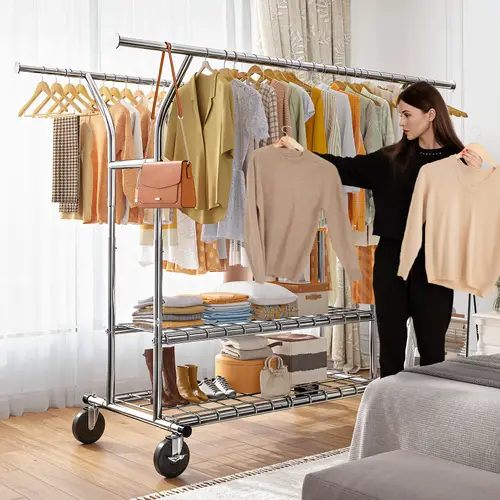 Temu Log Rack clothing racks sold on Temu Canada