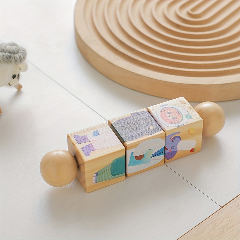 wooden animal shape matching rotating puzzle toy educational twist and turn playset bpa free non toxic for fine motor skills development with no batteries required for 0 3 years details 3