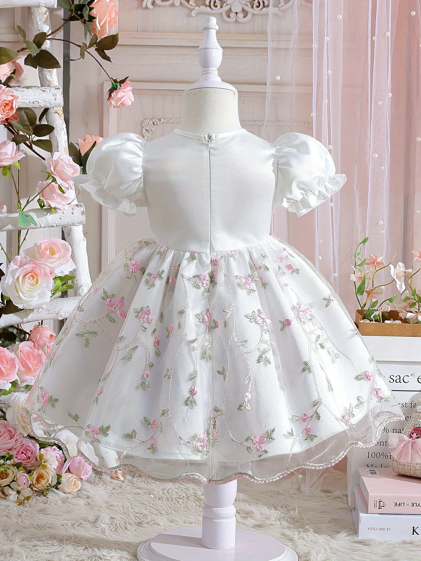 girls' summer elegant sleeve baby Temu New Zealand