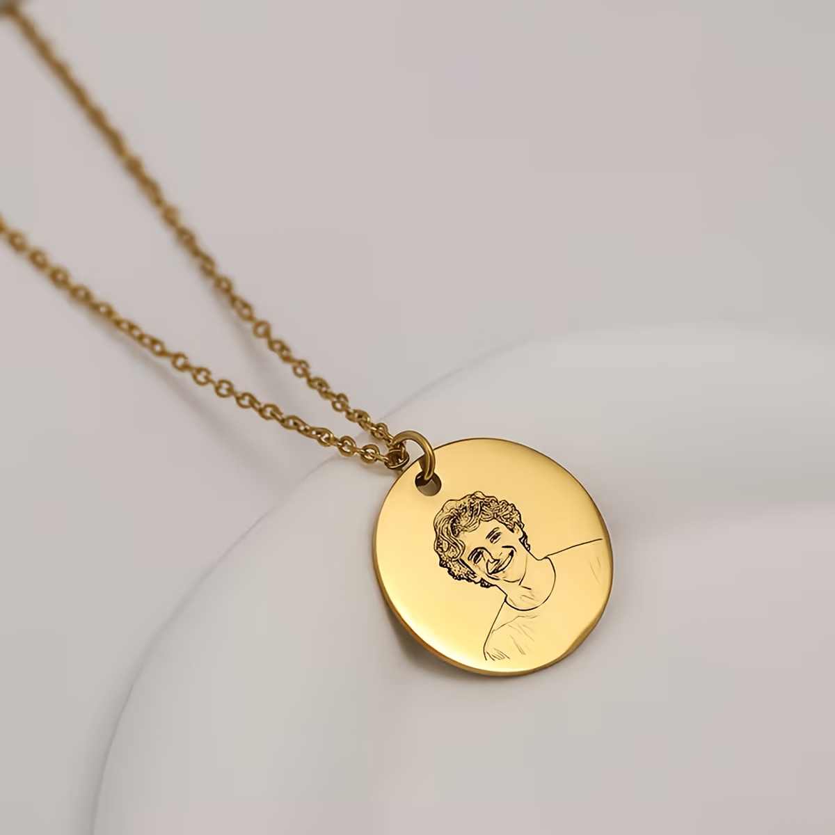 Personalized Custom Photo Necklace — Unique Gift for Her