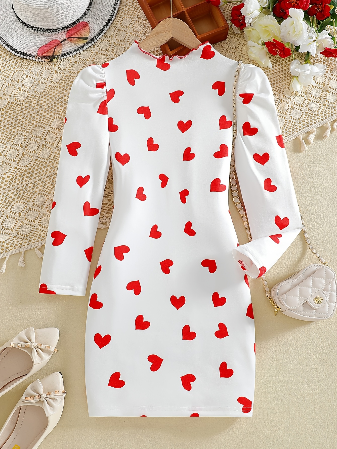 white dress top It's My Day White Smocked Top Mini Dress XL