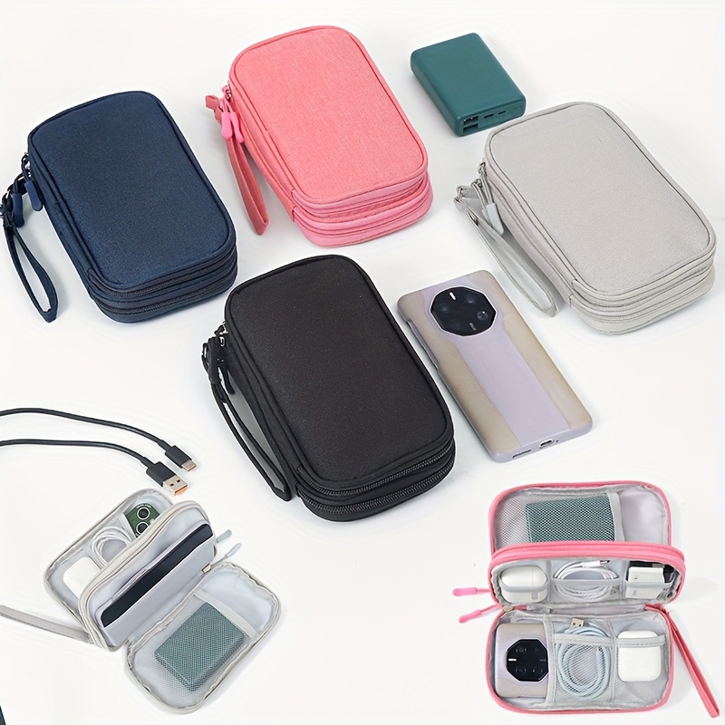 Travel Cable Organizer - Large Capacity Electronics Storage Box