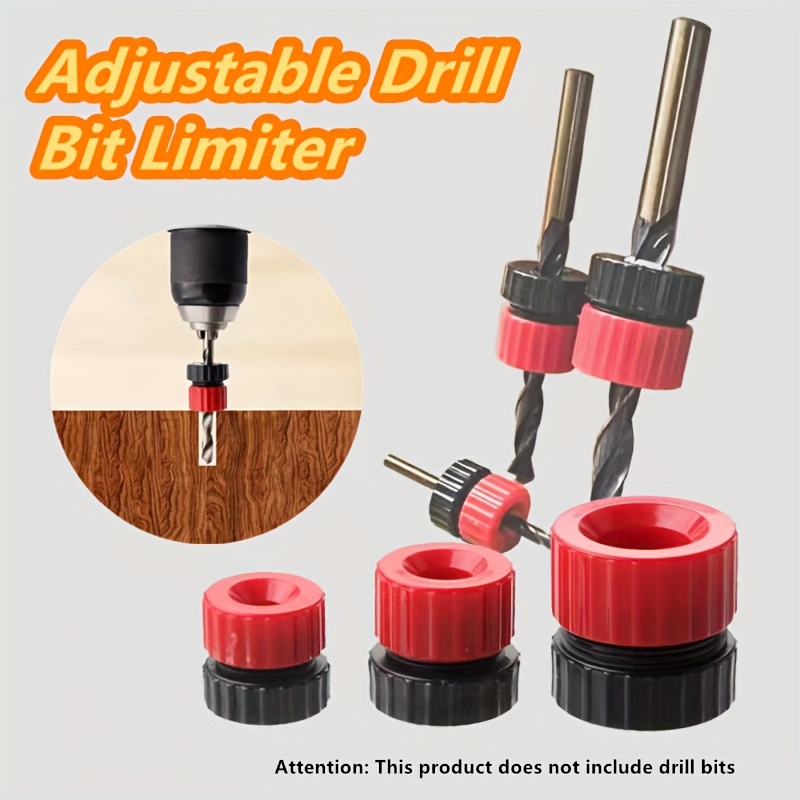 

Adjustable Drill Bit Stop Collar Set,adjustable Drill Bit , Adjustable Drill Bit Stop Set,adjustable Guide Rings For Drills Set,punching Adjustable 3-13mm Drill Bit,drill Bit