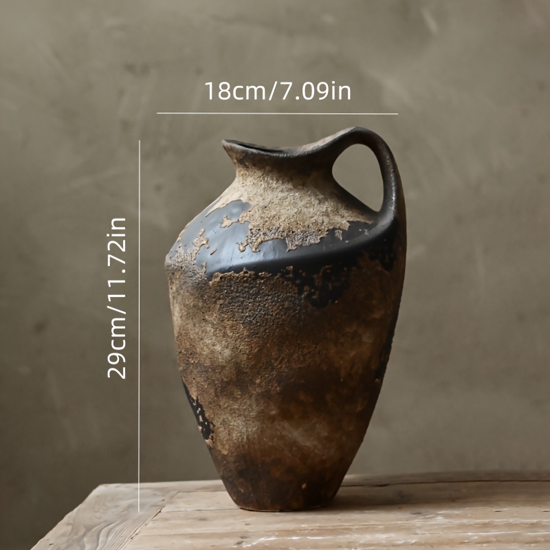 Image of Country-style Vase - , Living Room, Entryway, And Kitchen Decor | Ideal For Halloween, Christmas, New Year, And Everyday