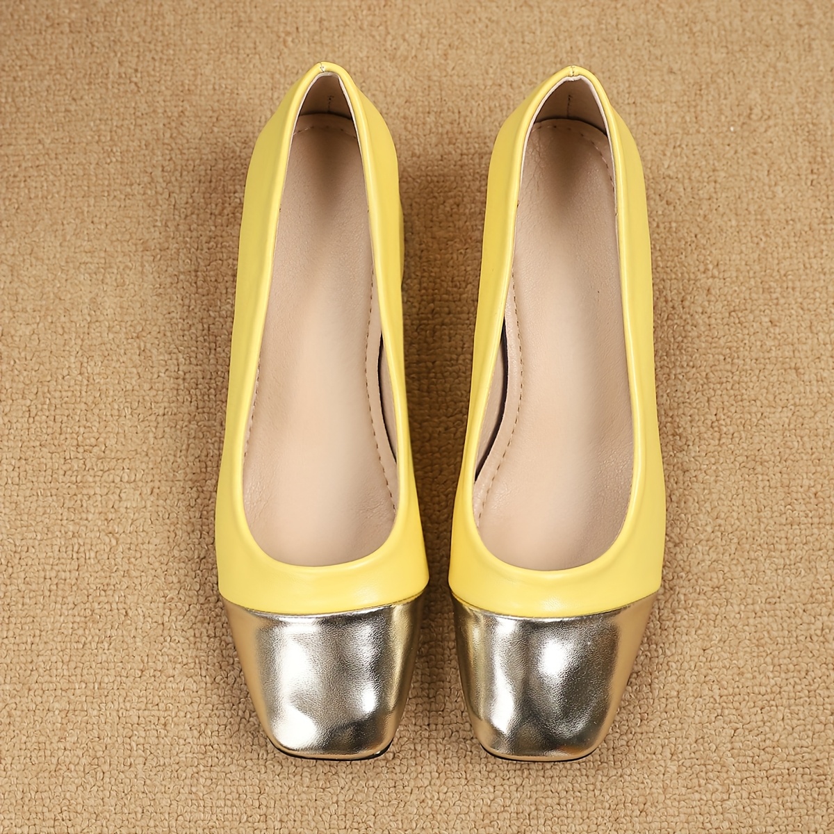 knee length dresses for ladies Women's Retro Slip-on Thick-soled Loafers for Fat Feet, Plus Size Wom   Dresslittly