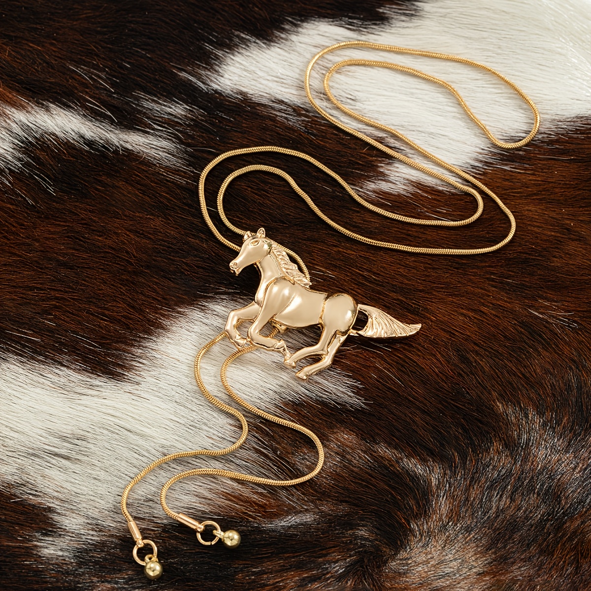 TEMU Collar unisex de 1 pieza con corcel galopante de aleación estilo western vintage, adecuado para desplazamientos diarios, vacaciones, fiestas y