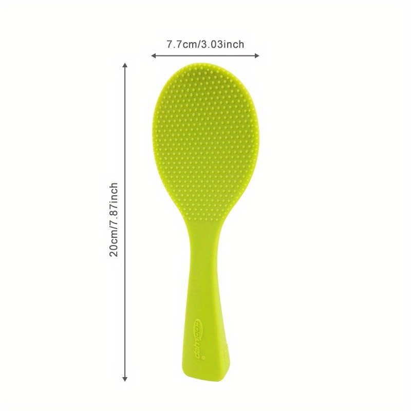 Cuchara Arroz Puré Cuchara De Silicona Para Cocina - Utensilio Antiadherente Para Arroz Y Puré Cuchara Silicona Servir