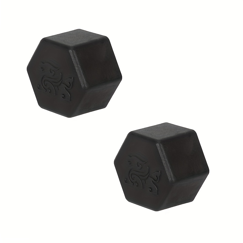 TEMU Shaft Nut Plug Case For Electric Scooter - G2 Master Rocker, Decorative Anti-rust Cover, Black With Intricate Dragon Design, Scooter Accessories