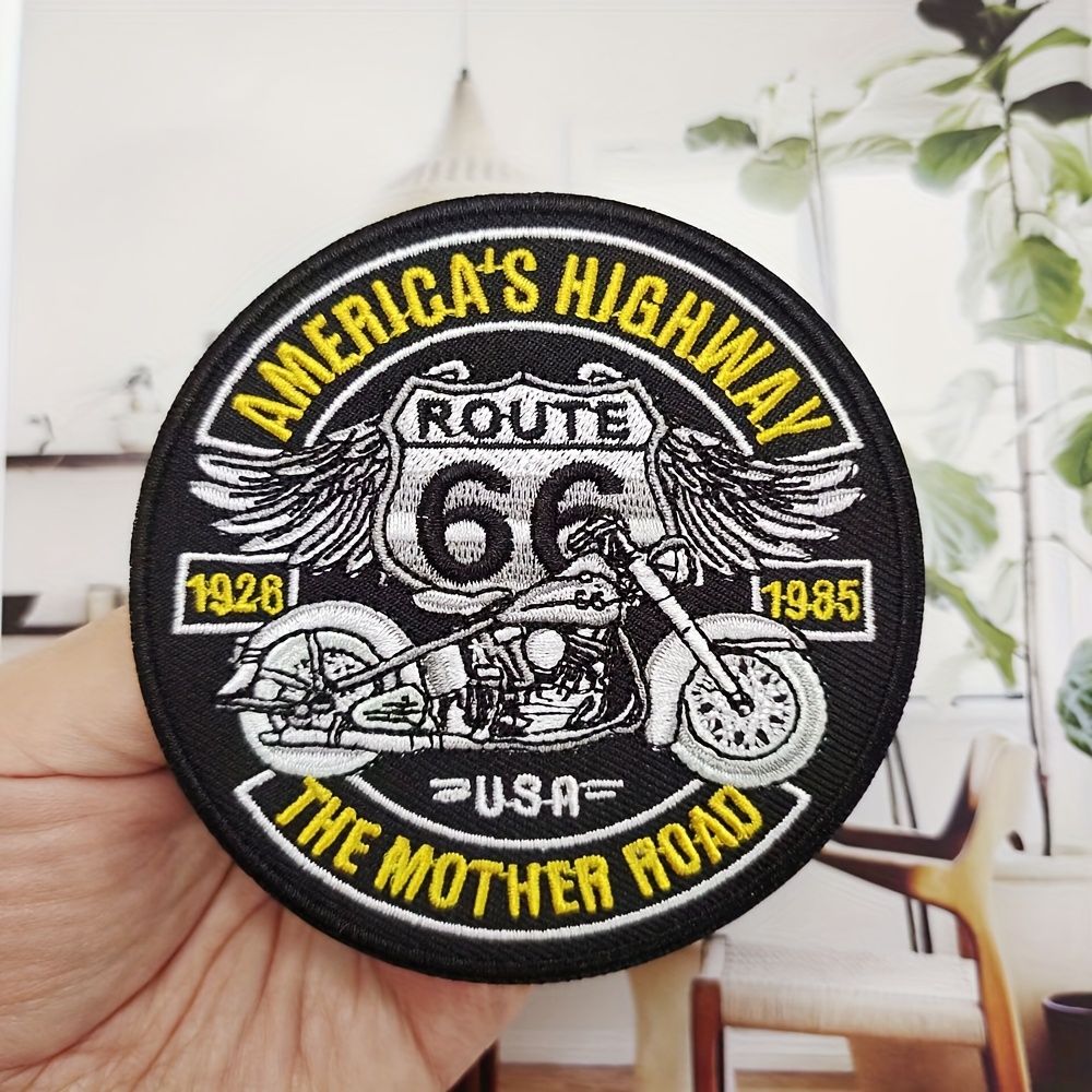 stück motorrad nadelstreifen embroidery patch Temu Switzerland - Main Image