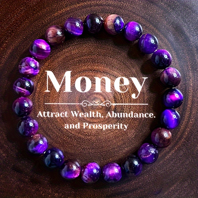 

8mm Bracelet For Wealth & - For Women