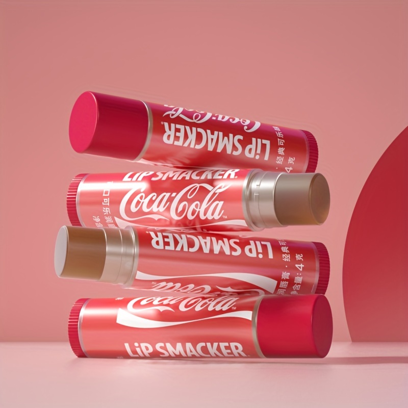 LIP SMACKER Coca-Cola Classic Lip Balm - Moisturizing, Alcohol-Free, Suitable for All Skin Types