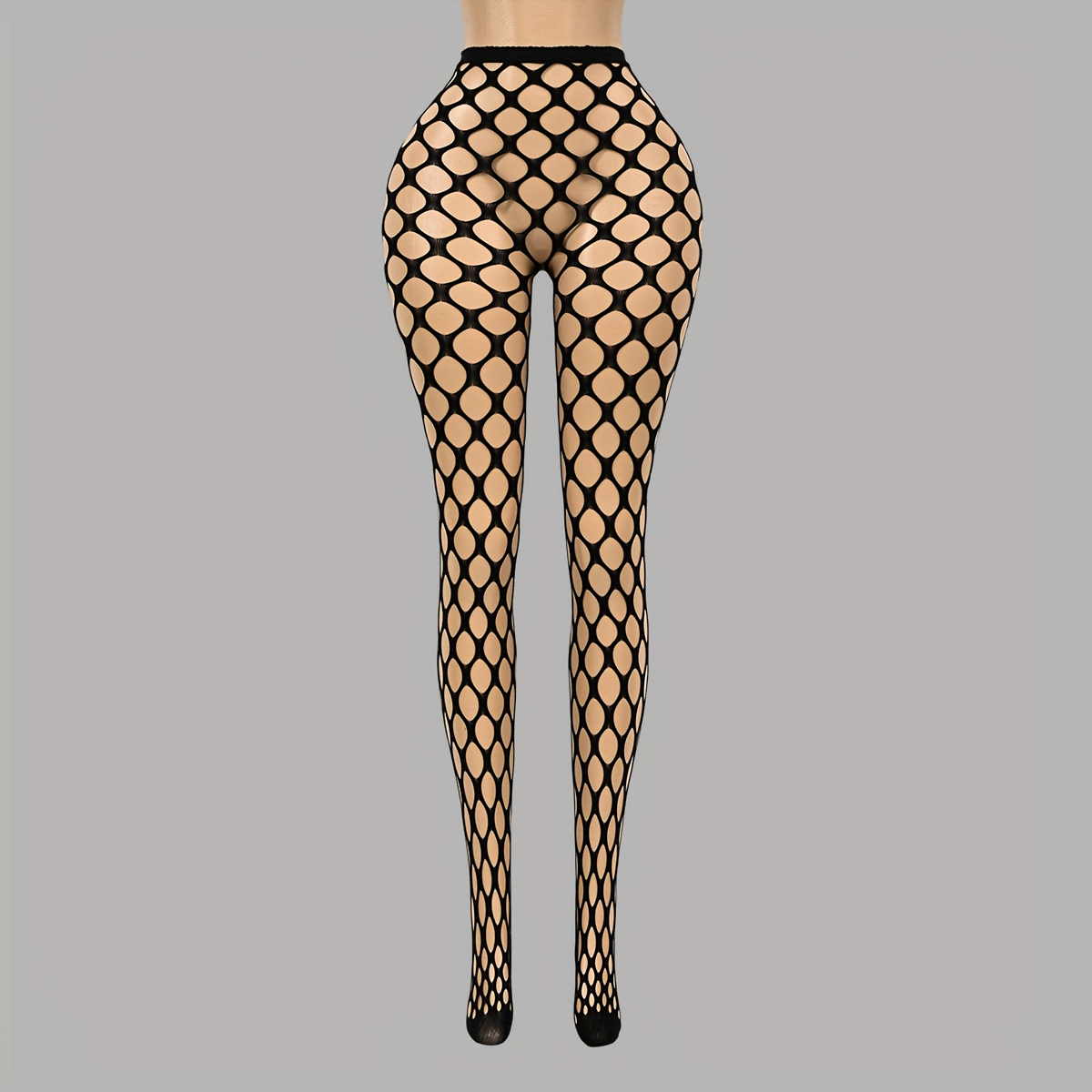 6-Pack Kant Geribbelde Dames Jarretelkousen, Visnet Panty's, Zwarte Panty's, Lange Sokken voor Daten, Feestdagen Cadeau, Lingerie Accessoires