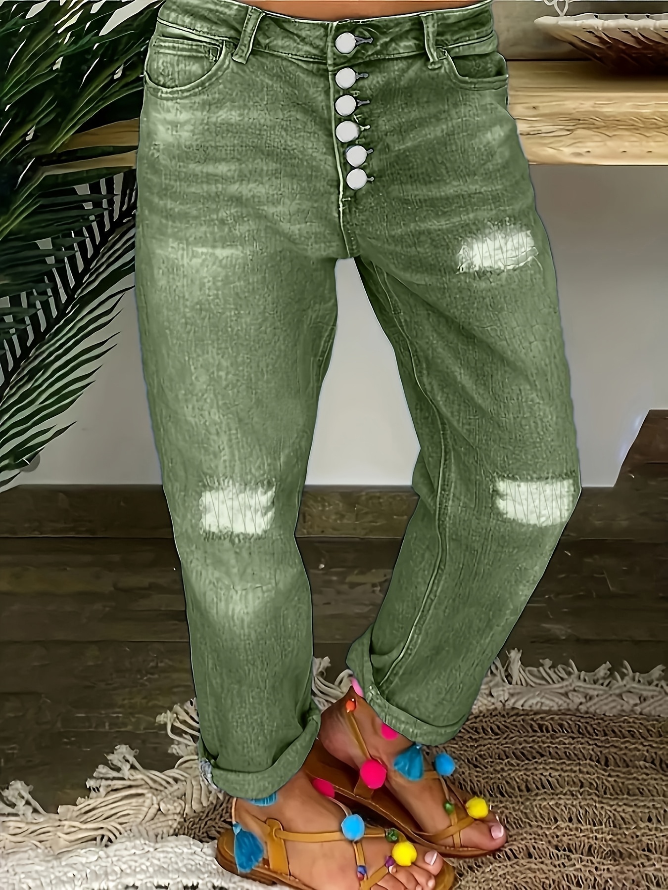 green jeans sold on Temu United States green jeans sold on Temu United States