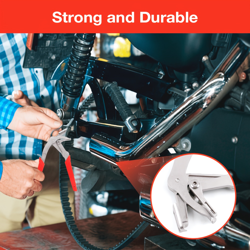 101pcs multi functional car clip removal pliers set with 100pcs plastic fasteners car clip pliers disassembly tools automotive snap ring pliers door panel clip removal for car interior door panel chassis trunk repair tool Product details 8