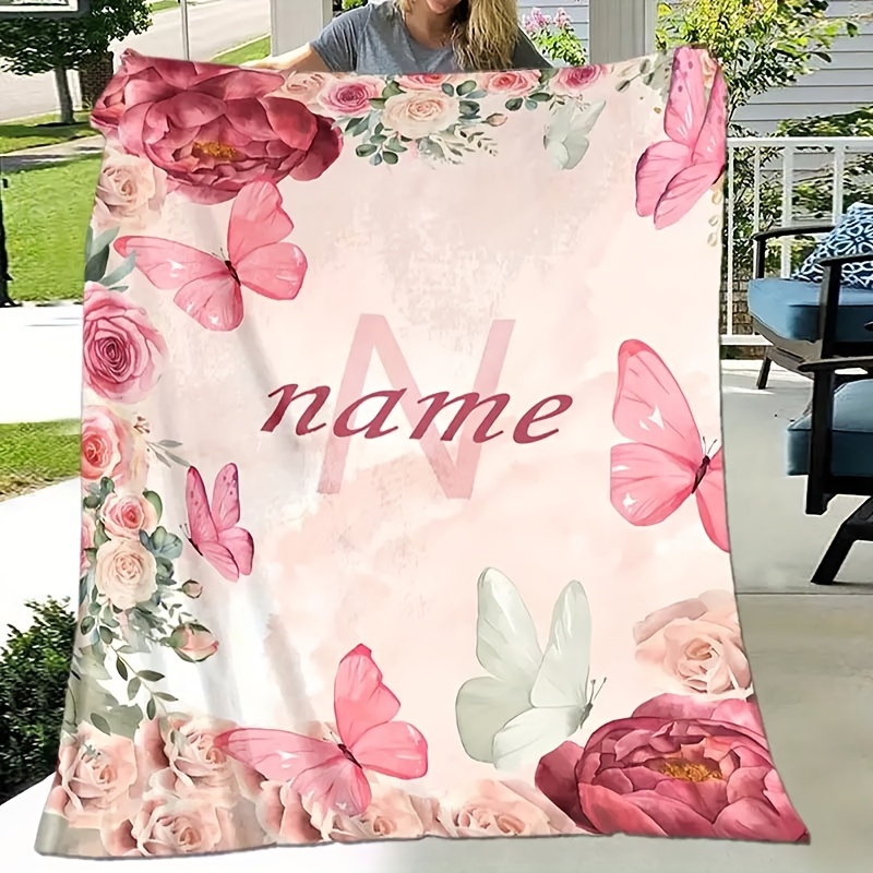 

& Blanket - Personalized, For , Bed, , Camping, , - ,