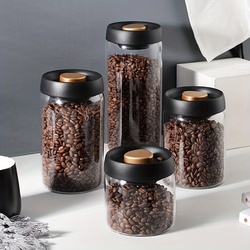Stainless Steel Airtight Coffee Container Spoon Coffee Bean - Temu Canada