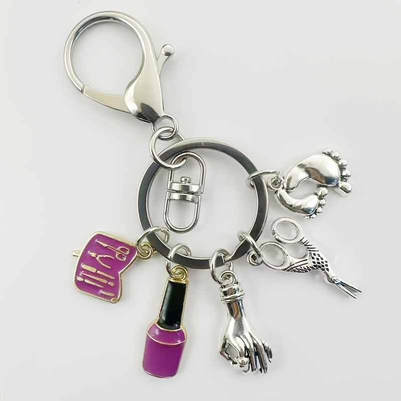 

Zinc Alloy Keychain Enamel - Keyring , , And Set Pendants - Jewelry For 's Day, Day,