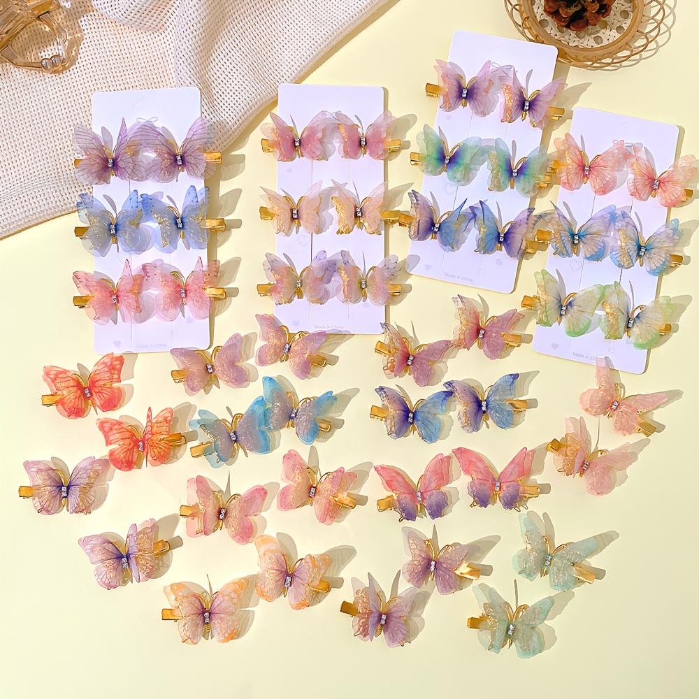 

A Set Of 12/ Movable Hair Clips, Cute And , Perfect As A Gift For .